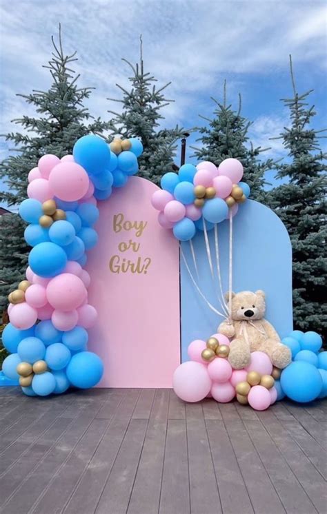 decoruri baby shower baloane