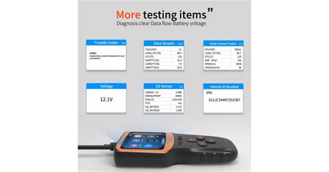 Interfață de diagnoză auto cu coduri de eroare