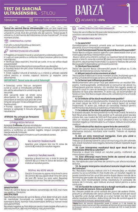 Diagramă de utilizare a casetei Barza Ultrasensibil