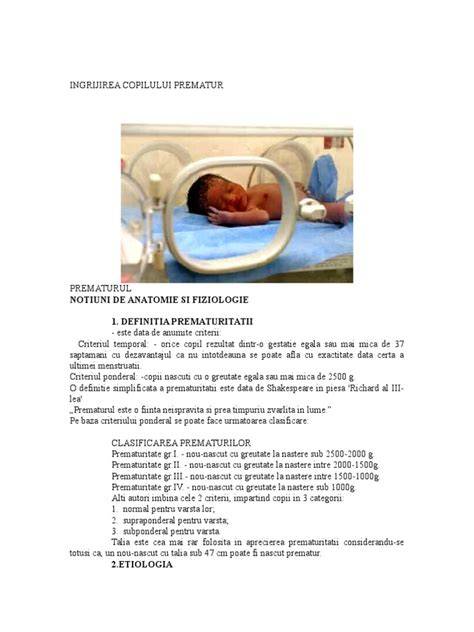 Diagrama copilului prematur in incubator: cum functioneaza mediul reproduus