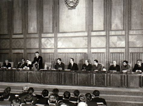 Nicolae Ceauşescu la consfătuirea cu cadrele de bază de securitate, miliţie şi justiţie, 9 aprilie 1970