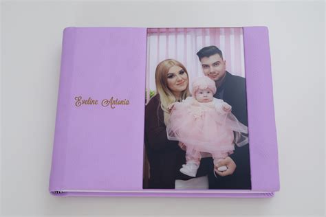 paletă de albume foto personalizate pentru bebeluși
