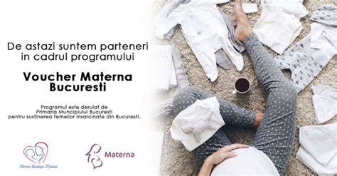 Infografic: Cum funcționează Voucher Materna București