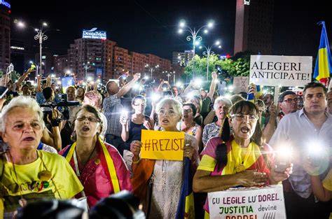Infografic: cronologie protest Piața Victoriei