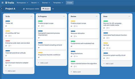 Trello: panouri Kanban, carduri și mutări rapide