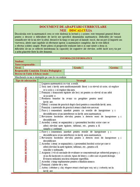 Diagramă: Modelul de adaptare curriculară în practică
