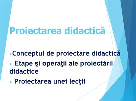 Schema: Etapele proiectării didactice (Ce voi face? De ce? Cum? Cu cine?)