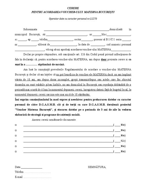 Infografic - Fluxul cererii Voucher Materna: cerere, documente, verificări, plată