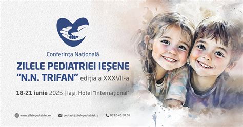 Logo conferință Zilele Pediatriei Ieșene, ediția anterioară