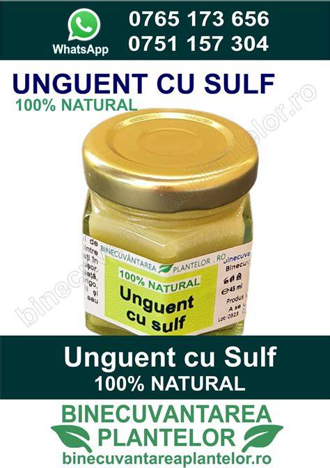 Diagrama compoziției unguentului cu sulf (S8% + CaCO3)
