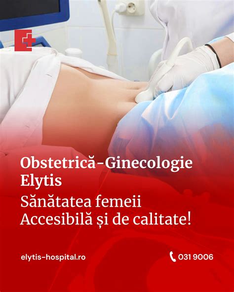 Infografic despre servicii de obstetrică și ginecologie