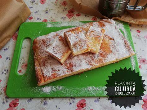 urdă întinsă pe pâine, plăcintă cu urdă