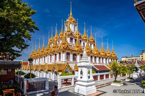 Vizitare Loha Prasat în apropiere de Khao San Road, panorama zonelor istorice