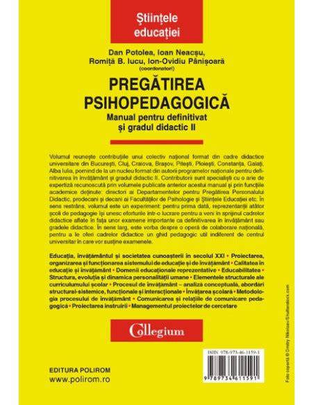 Infografic despre pregătirea psihopedagogică necesară