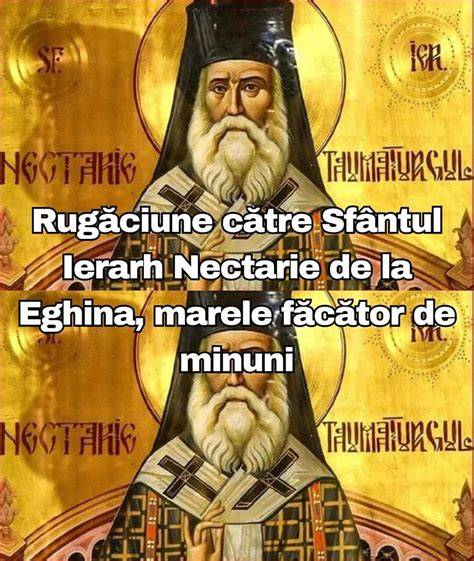 Grafic: etapele rugăciunii către Sfântul Nectarie