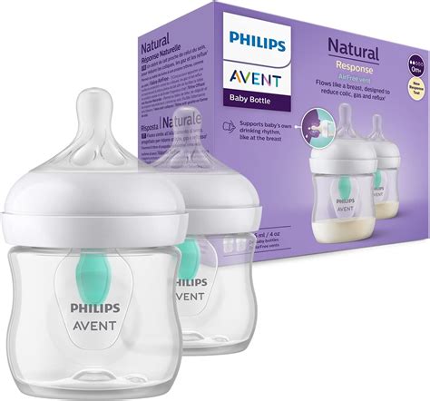 Infografic: Schema tetinei Philips Avent cu patru orificii și fluxul de lapte