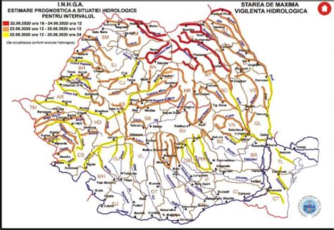 Hartă a tractului digestiv cu zonele afectate de BII