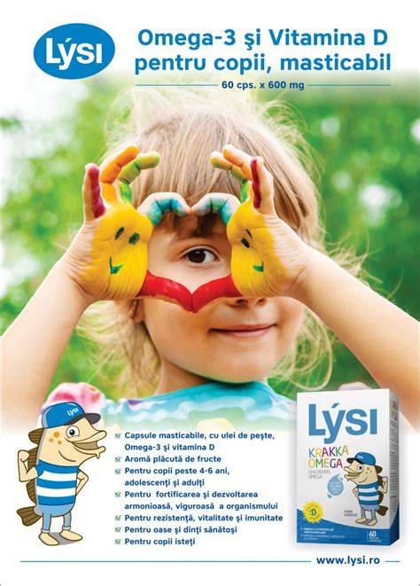 Infografica despre ulei de in si proteine omega-3 pentru copii