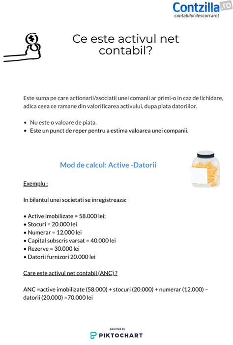 Grafic evoluție activ net contabil