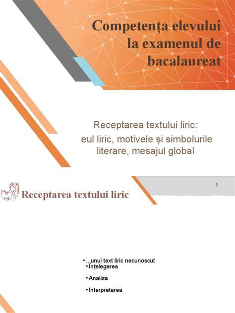 Diagramă didactică: etapele unei secvențe didactice pentru receptarea textului liric