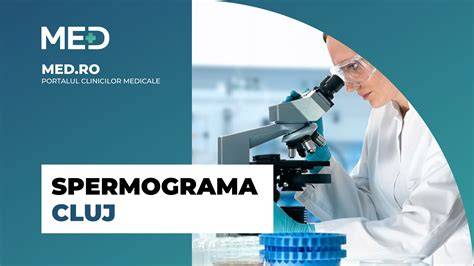 Infographics despre procesul spermogenezei si spermograma