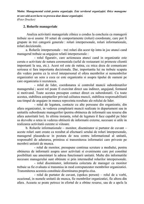 Infografic privind rolul managerului: comunicare, delegare, motivatie, si evaluare