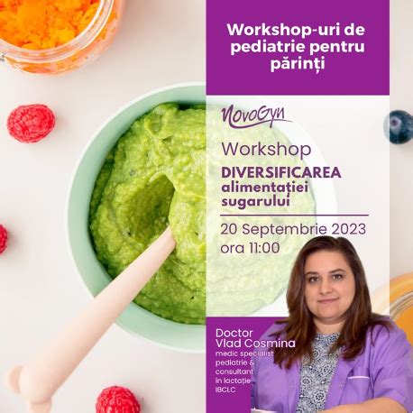 Grafic cu recomandările OMS privind diversificarea alimentației bebelușilor