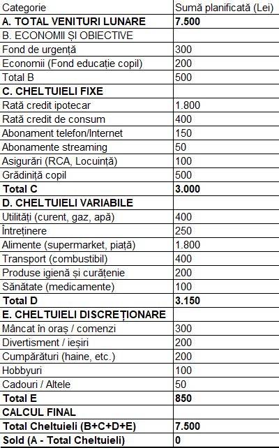 Diagramă finanțe SRR: buget, cheltuieli, audit