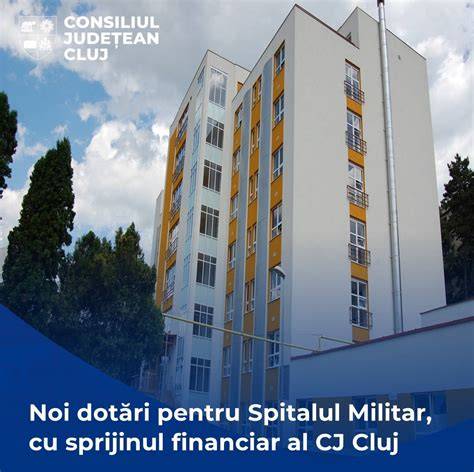 Infrastructură si compartimentări: etajul 3 al clădirii noi, Spitalul Militar Cluj