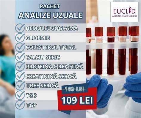 Analize uzuale la primul consult prenatal