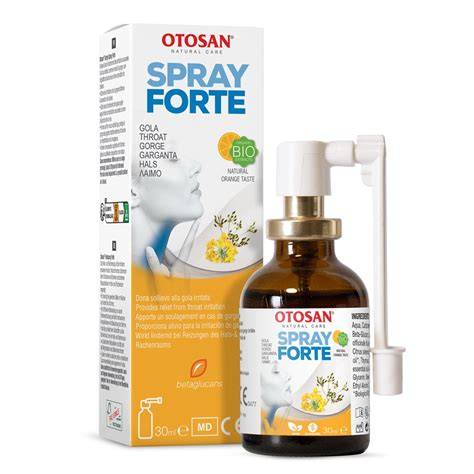 Infografic: componentele comune ale sprayurilor pentru gat inflamat si modul de actiune