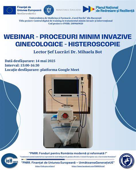 Infografic: avantaje ale chirurgiei ginecologice minim invazive
