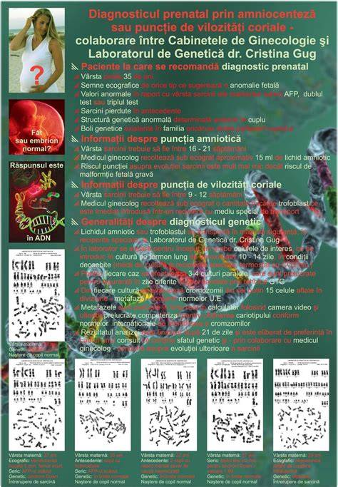 Grafic informativ despre primul consult prenatal si analiza analizelor uzuale