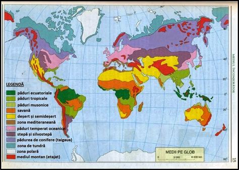 Hartă cu principalele zone agricole fertile din lume