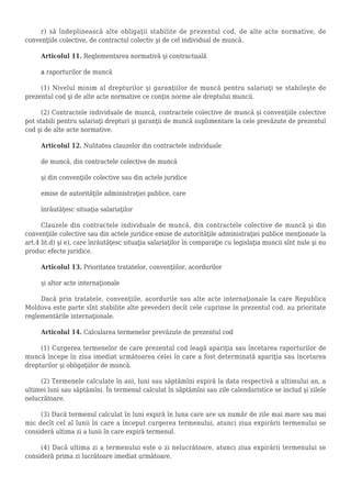 Infografic: Aranjamentul drepturilor si obligatiilor in Codul muncii si contractul colectiv