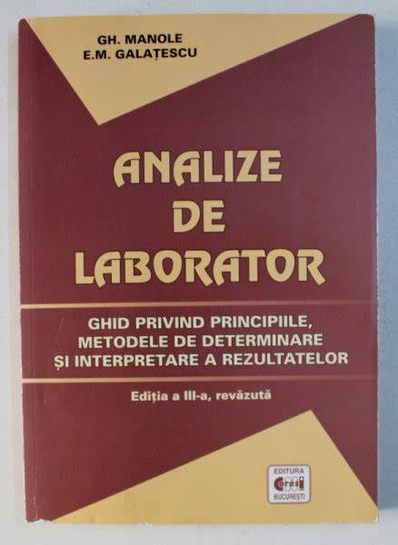 Imagine: schema de interpretare a abrevierilor de laborator