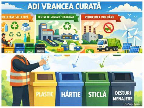 Mapa: centre de sortare și reciclare din comunitate