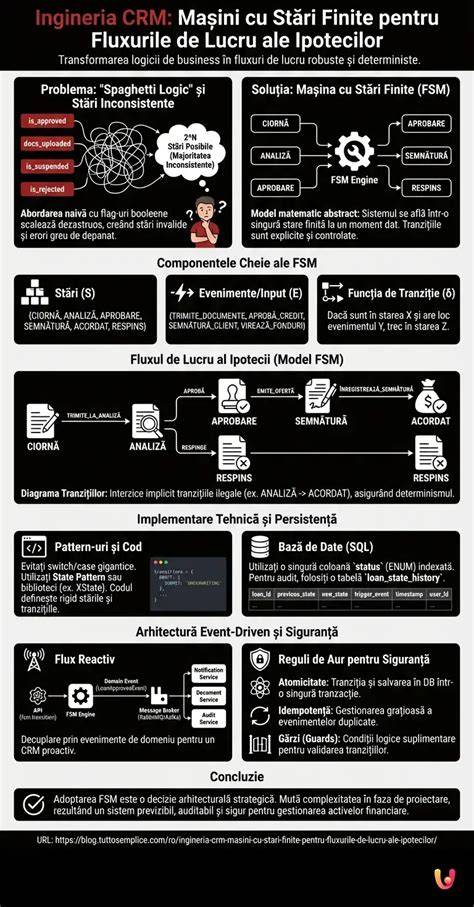 Infografic: fluxuri de lucru în finanțe cu digitalizare