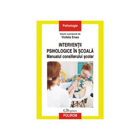 Infografic: Fluxul intervenției psihologice în școală
