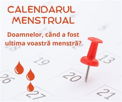 Profilaxie și monitorizare: calendarul menstrual