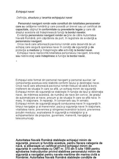 Infografic: Organizarea serviciului la bord si ierarhia echipajului