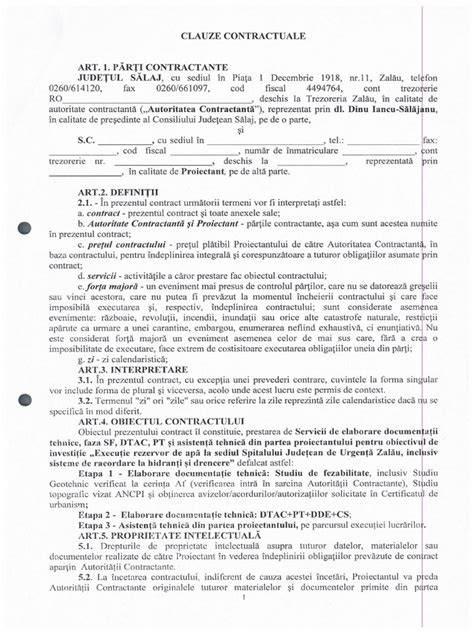 Exemplu de clauze contractuale pentru formare profesională