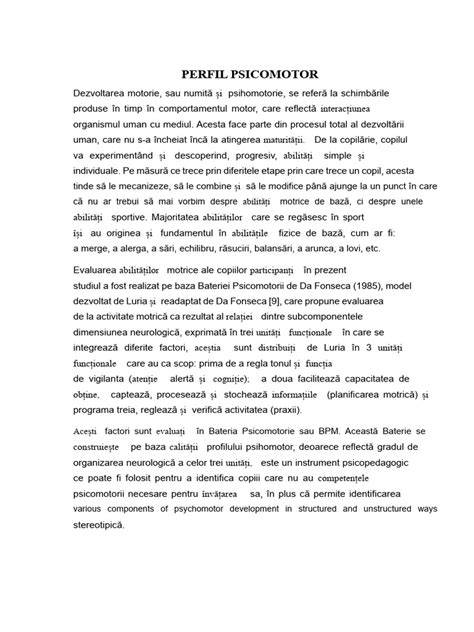 Chart cu reperele motorii pe primii ani