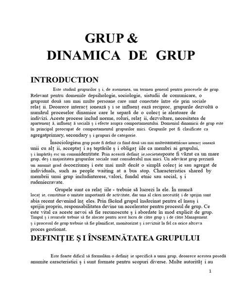 Diagramă despre dinamica grupului și cooperare