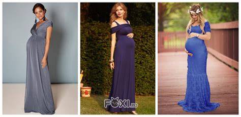 Infographic: Tipuri de rochii pentru gravide: maxi, lungi fluide, baby doll, ocazie