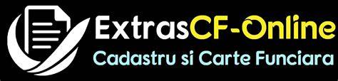 Flux operațional: solicitare extrase CF online