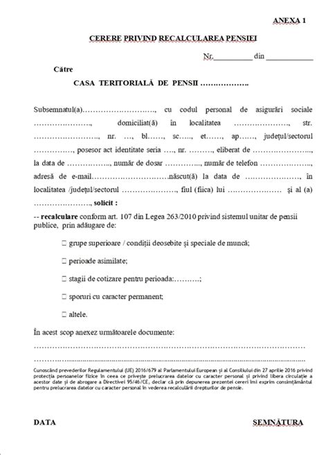 Listă cu documentele necesare pentru dosarul de pensie