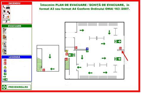 Imagine: Planuri de intervenție și evacuare (anexe normative)