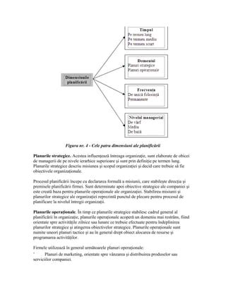 Diagrama: cele patru etape ale planificării strategice