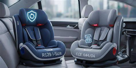 Infografic: Comparatie standarde ECE R44/04 vs. i-Size (I-Size)